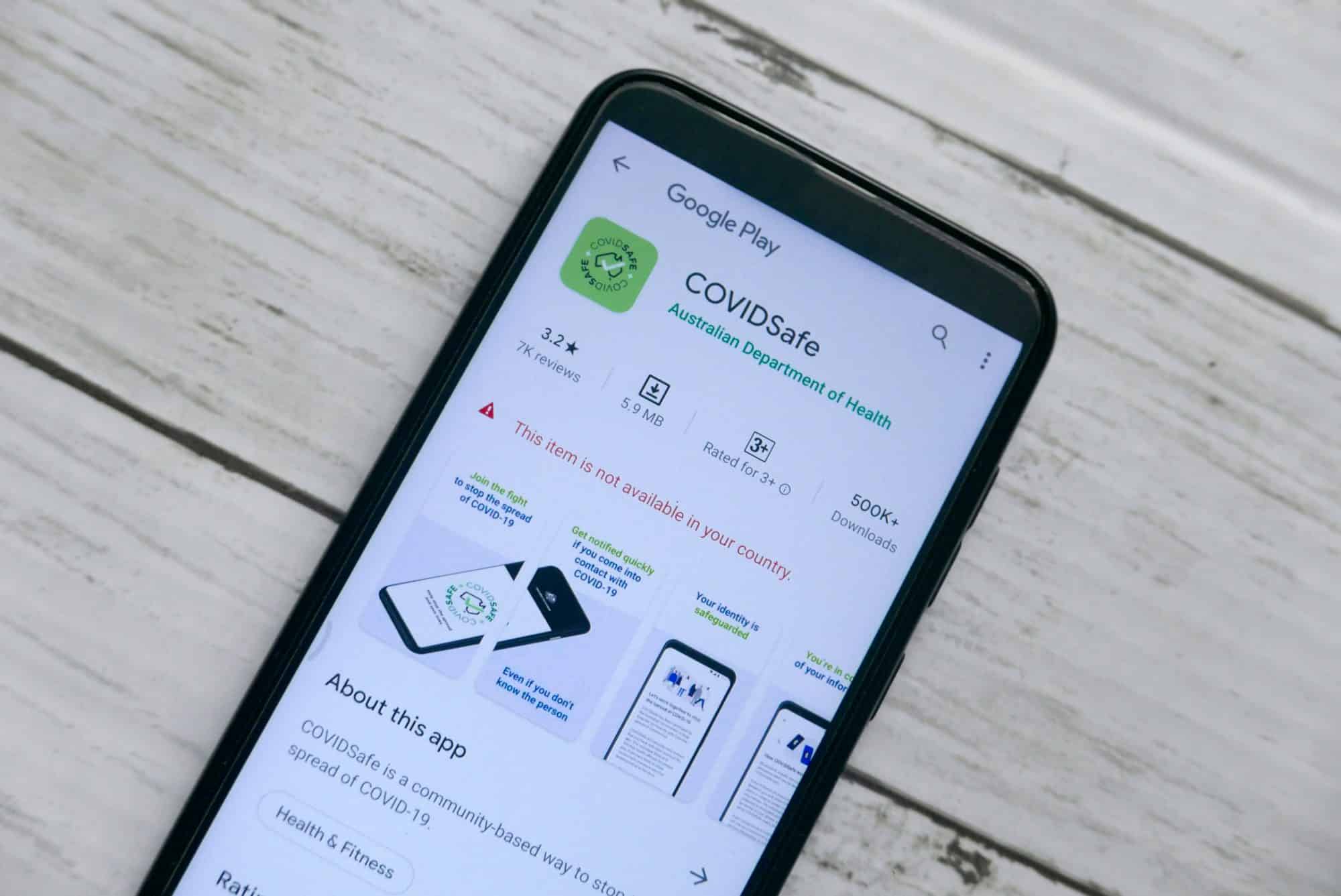 An overview of the COVIDSafe app